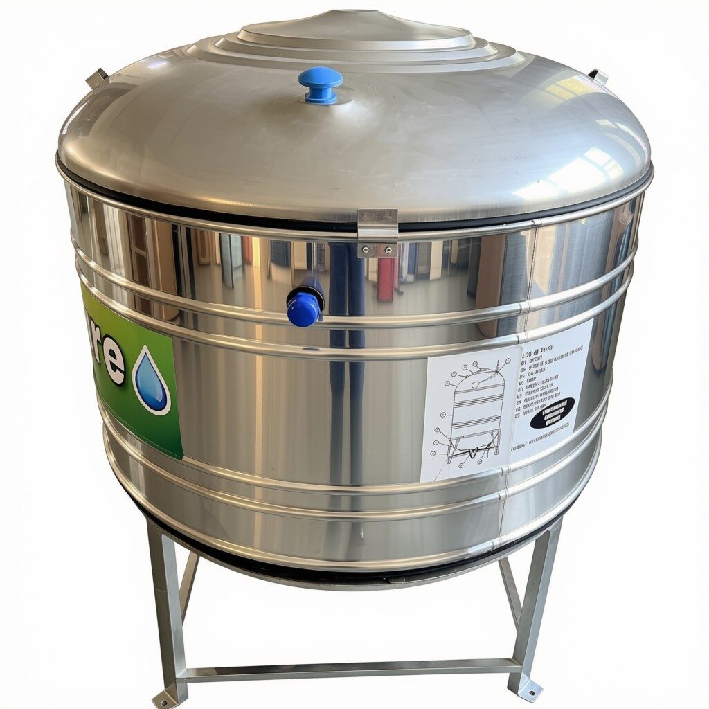 500 Litre Insulated Stainless Steel Water Tank 500 ltr ss 316l insulated water tank