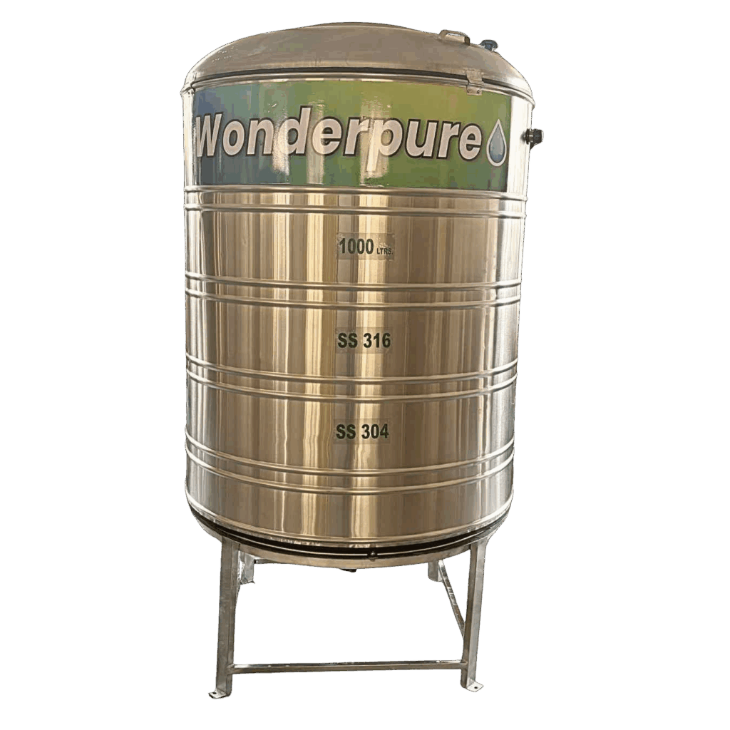 1000 Litre Insulated Stainless Steel Water Tank wonderpure 1000 ltr insulated tank